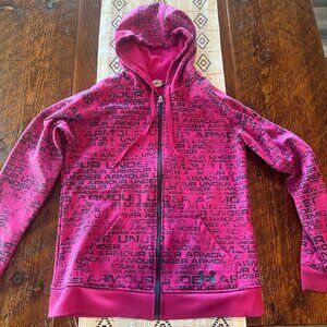 Under Armour Full Zip Hoodie – Pink